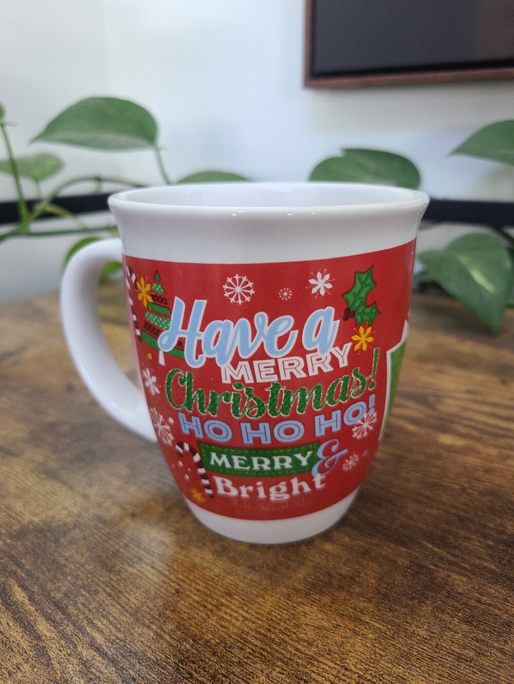 Holiday 'Have a Merry Christmas' Red Ceramic Mug